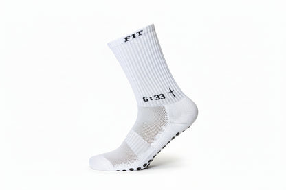 Blessed Fit grip athletic socks for performance